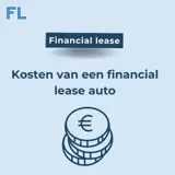 titel: kosten van een financial lease auto, met een icoontje van euromunten