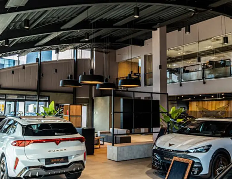 Showroom van een preferred partner van Financial Lease For You